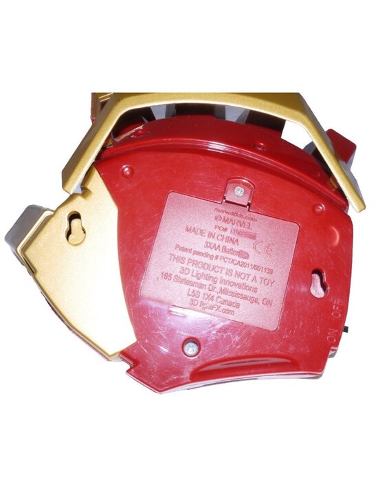 Iron Man Toy Mask Hasbro 2008 Marvel | Mercari Marvel Iron Man 3 red hand LED wall mount night light 6.5x9\